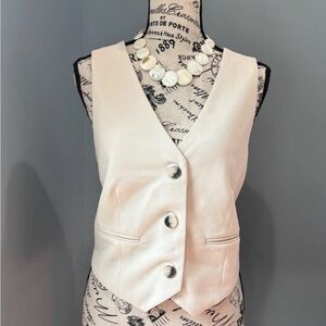 Cupcakes & Cashmere Beige Vest